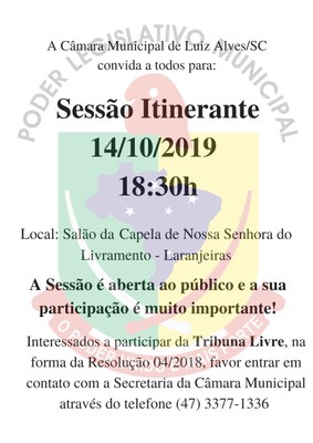 6ª Sessão Itinerante 2019