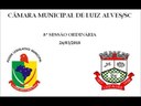 Áudio da 8ª Sessão Ordinária da Câmara Municipal de Luiz Alves/SC, em 26-03-18