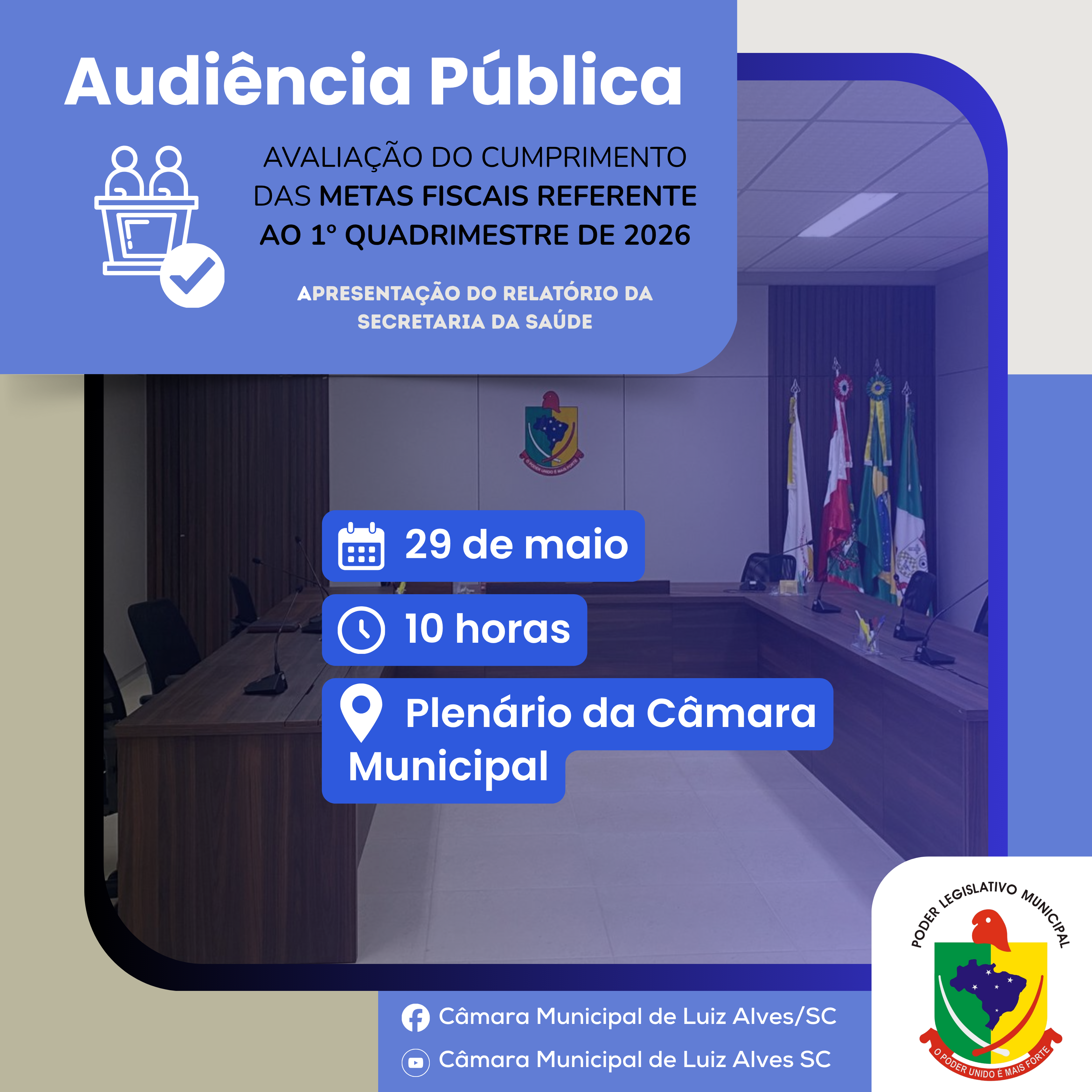 📢 AUDIÊNCIA PÚBLICA