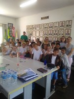 Alunos da Escola Rafael Rech Visitam  a Câmara de Vereadores