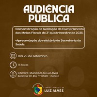 AUDIÊNCIA PÚBLICA