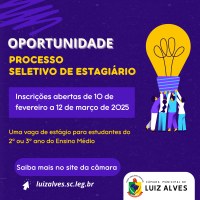 PROCESSO SELETIVO ESTAGIÁRIO