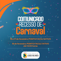 RECESSO DE CARNAVAL