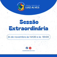  Sessão Extraordinária