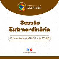 Sessão Extraordinária
